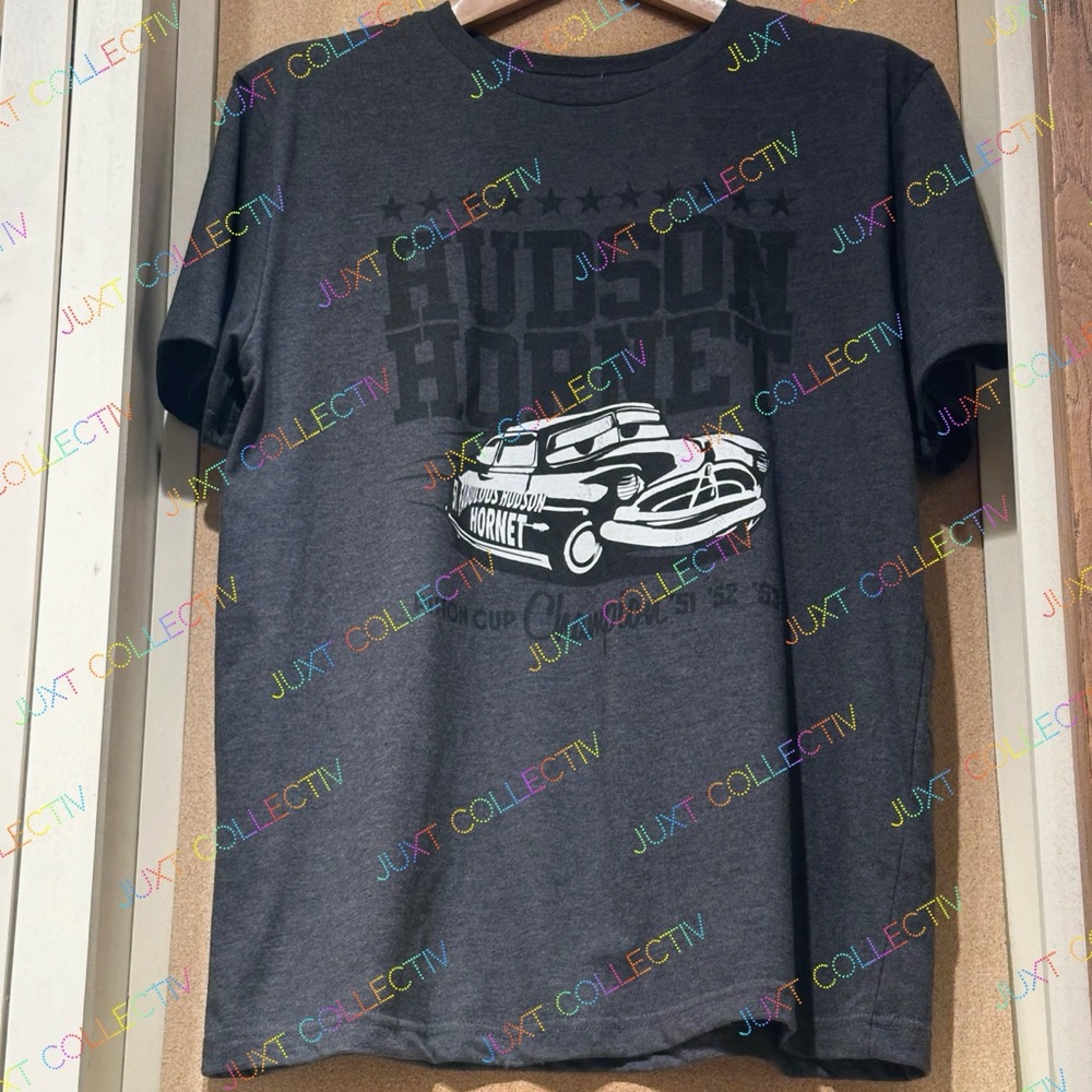 Disney Parks Disneyland Pixar Cars Hudson Hornet Piston Cup Champion Tee Shirt
